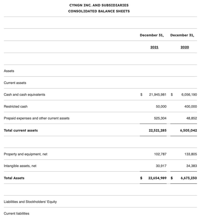 Consolidated Balance Sheets